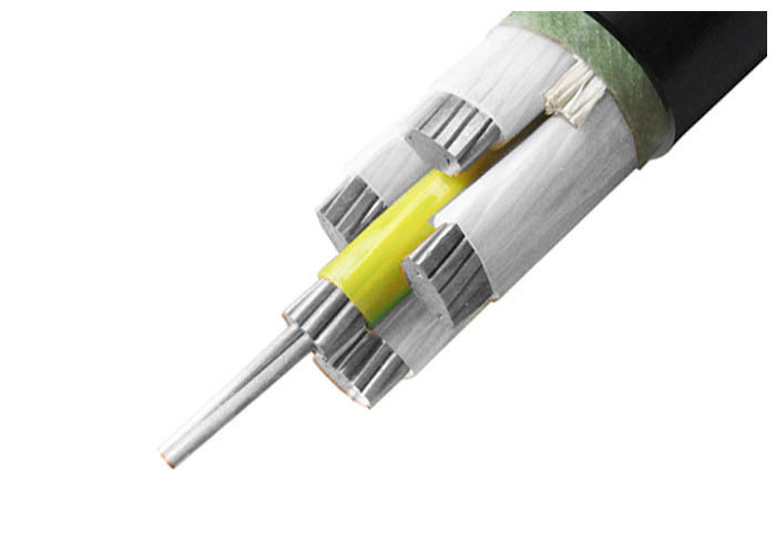 5 Cores XLPE Insulated Pvc Sheathed Cable , XLPE Underground Cable Aluminum Conductor